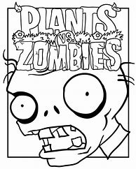 Image result for Plants vs Zombies Coloring Pages