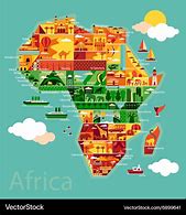 Image result for Africa Map Cartoon