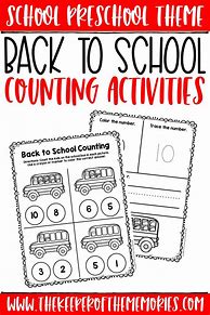 Image result for Back to School Worksheets Preschool