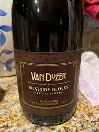Image result for Van Duzer Pinot Noir Westside Blocks