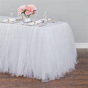 Image result for Tulle Tablecloth