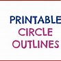 Image result for Circle Shape Template Printable