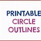 Image result for 2 Circle Template Printable
