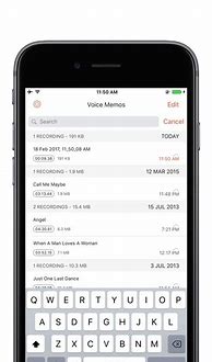 Image result for Voice Memo iPad App Screen