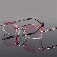 Image result for Titanium Rimless Eyeglasses for Women