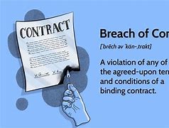 Image result for Breach of Contract