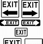 Image result for Eixt Signs