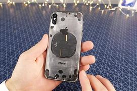 Image result for iPhone X with Clear Back Showing Circuits
