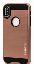 Image result for Rose Gold iPhone X with Clear Thin Cases