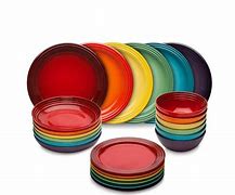 Image result for Dinner Set Rainbow