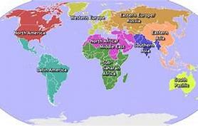 Image result for Globe Regions