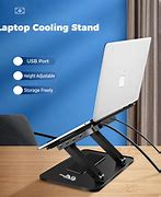 Image result for Laptop Stand with Wheels and Storage and USB Hub and Light