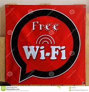 Image result for Red. Free Wi-Fi Sign