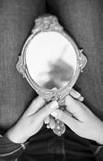 Image result for Holding a Mirror with Both Hands