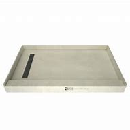 Image result for 36 X 60 Shower Pan with Trench Drain