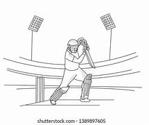 Image result for Piture of Sombody Playing Cricket