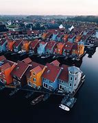 Image result for Coloured Houses Netherlands