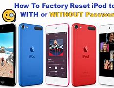 Image result for How to Factory Reset an iPod