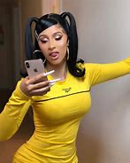 Image result for Cardi B Tongue Out Phone