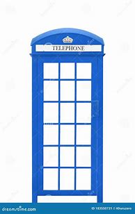 Image result for Blue Phone booth