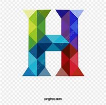 Image result for Colorful Letter H