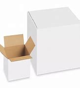 Image result for White Corrugated Boxes