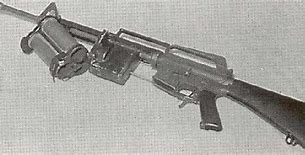 Image result for Triple Barrel Grenade Launcher