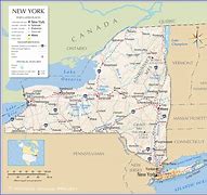 Image result for Map Rhode Island to Upstate New York