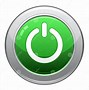 Image result for Power Button 3D Green