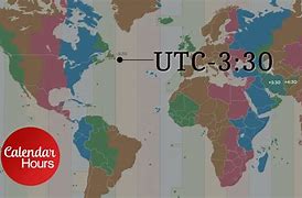 Image result for UTC Zones