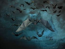 Image result for Bat Swarm Art