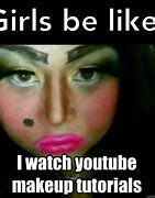 Image result for Girl with Smudged Makeup Meme