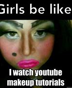 Image result for Women Makeup Meme