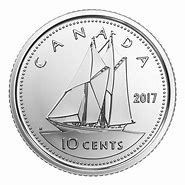 Image result for Dime Canadian Coin