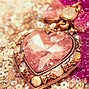 Image result for Pink Roses with Glitter