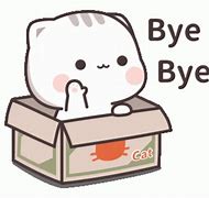 Image result for Cute Cat Bye