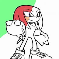 Image result for Girl Knuckles the Echidna Coloring Page