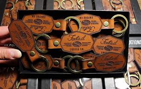 Image result for Custom Leather Keychains