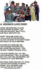 Image result for Redneck Love Poem