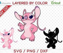 Image result for Lilo Stitch Character Angel SVG