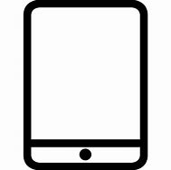 Image result for Tablet Transparent Outline