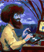 Image result for Bob Ross Meme Blank