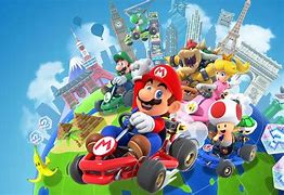 Image result for Mario Kart Racing Game