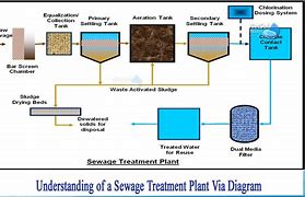 Image result for Sewage Treatment Plant Process Steps