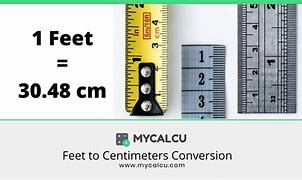 Image result for 1 Feet to Cm