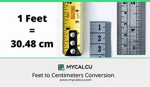 Image result for 2 Ft. to Cm