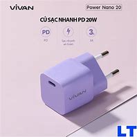 Image result for Cốc Sạc Vivan Power Nano 2.0