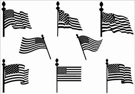 Image result for American Flag Clip Art