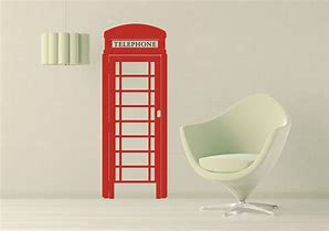 Image result for Phonebooth Wall Decal