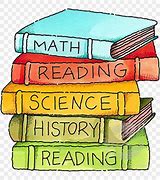 Image result for School Books and Apple Clip Art